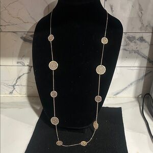 Chic Gold Circle Necklace
